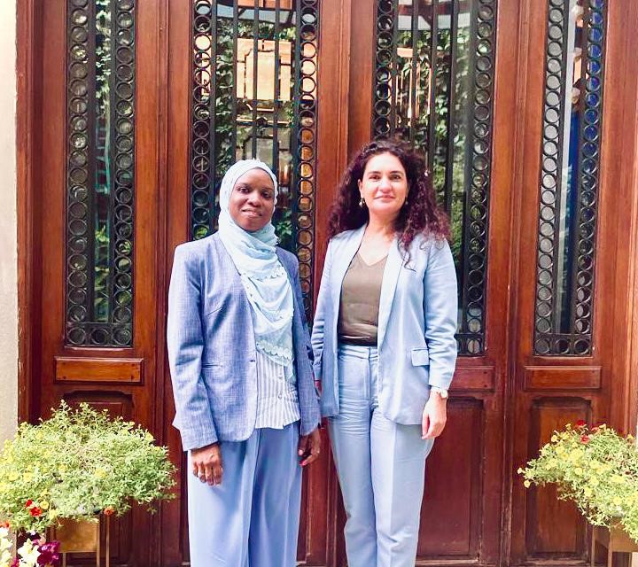 H.E. Mrs. Safiya Ahmad Nuhu had a Fruitful discussion with Mrs. Ramona Chiriac..