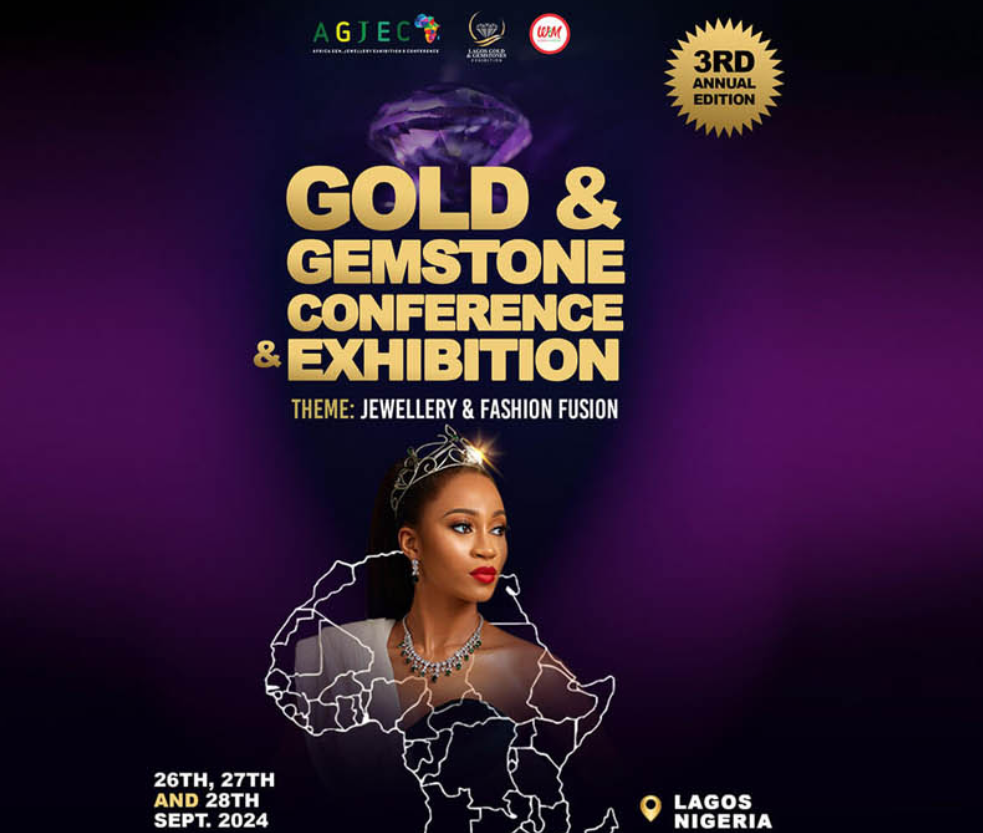 INVITATION TO PARTICIPATE IN THE 3RD ANNUAL GOLD AND GEMSTONE CONFERENCE FROM 26TH TO 28TH SEPTEMBER, 2024 IN LAGOS, NIGERIA